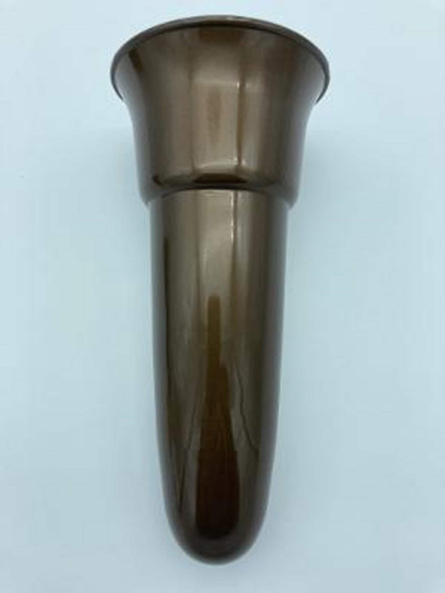 Mausoleum Crypt Injection Molded Brown Plastic with Inverted "V" Vase (ONLY Replacement; NO Hardware) 5.5 inch - Royal Duchess