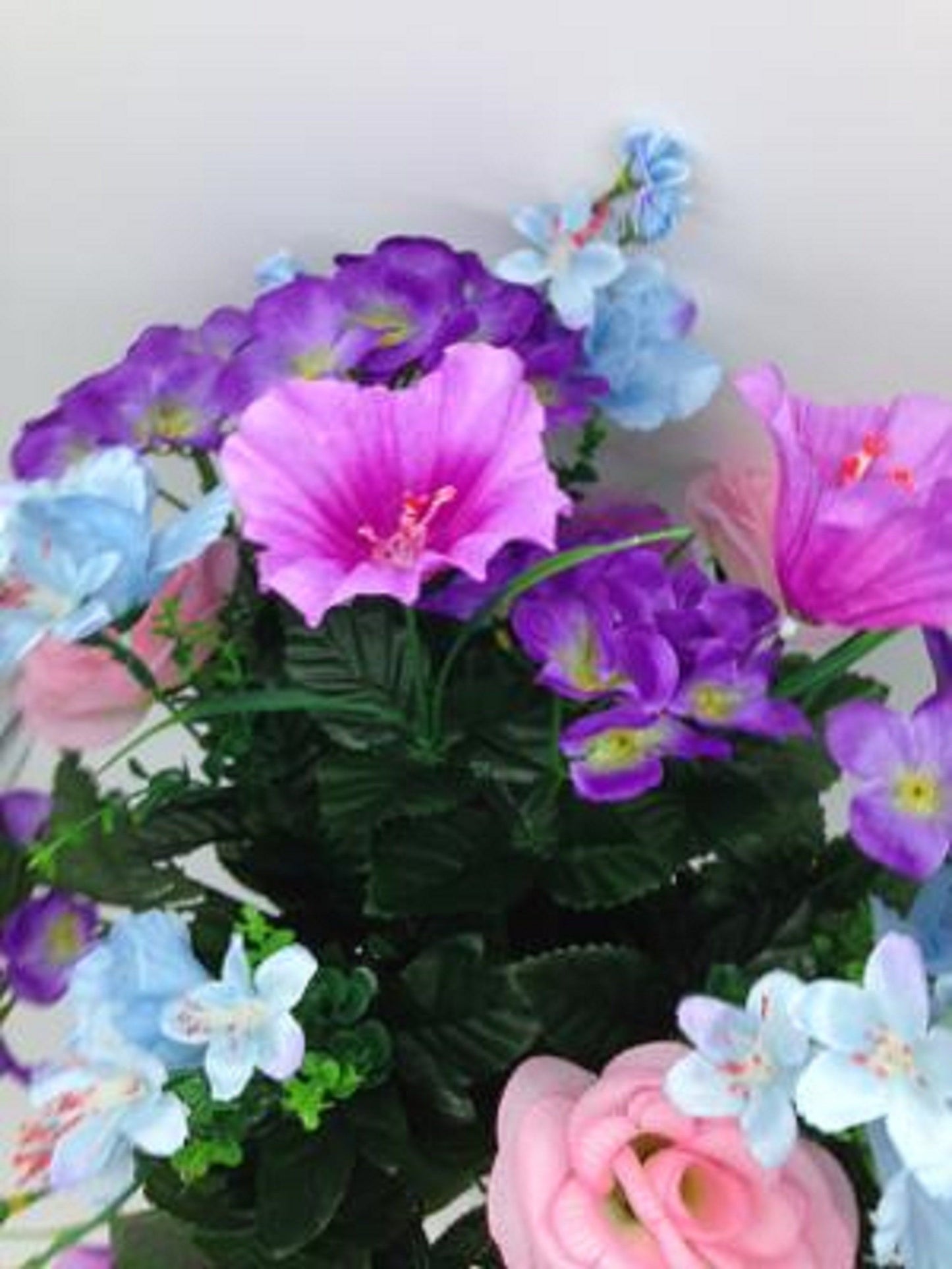 Vase Flower Cemetery Vase Rose Hydrangea Supreme