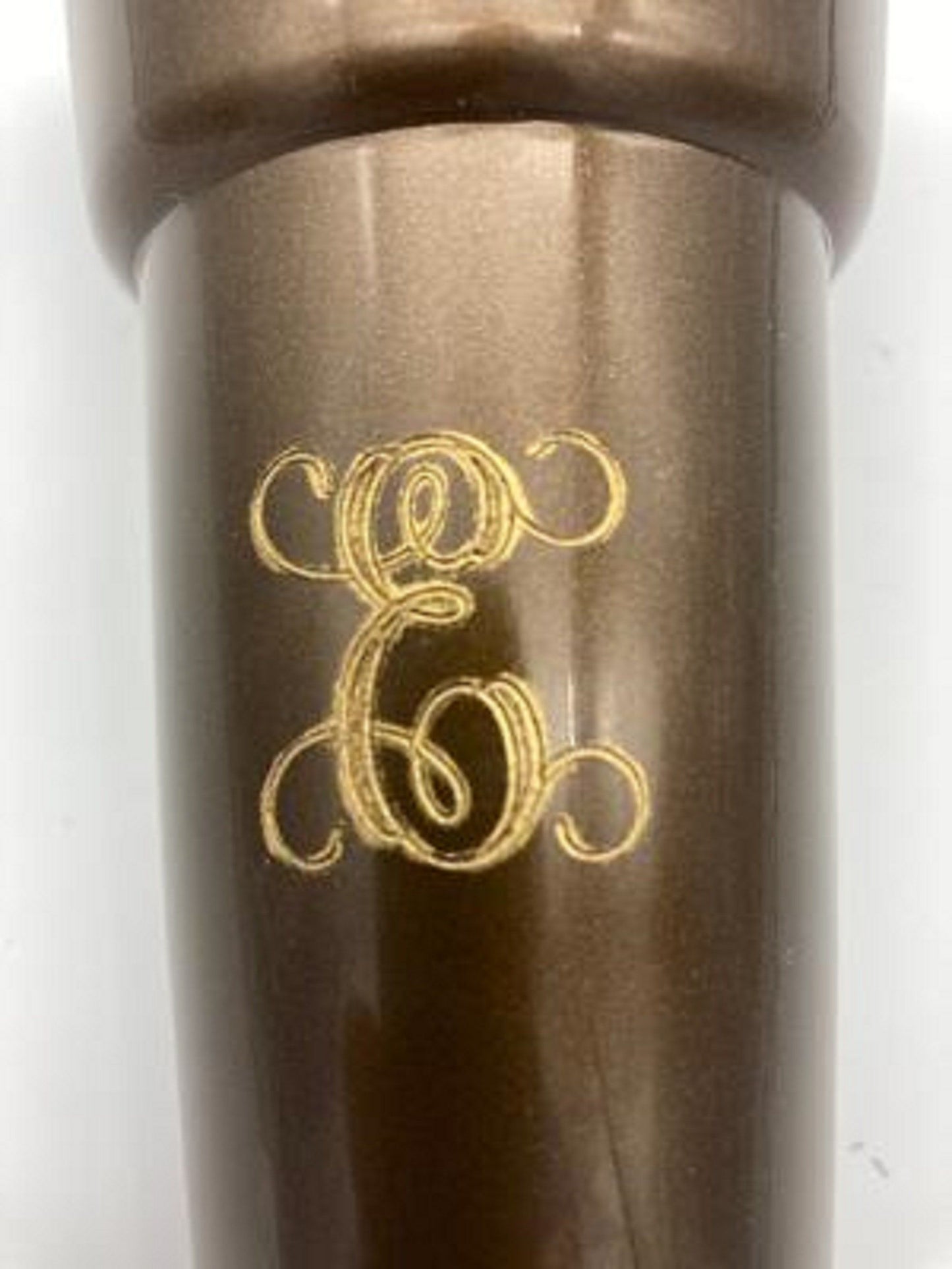 Custom Engraved Crypt Mausoleum Brown Vase (REPLECEMENT VASE) Royal Duchess 8 IN - Add Personal Engraved Initial