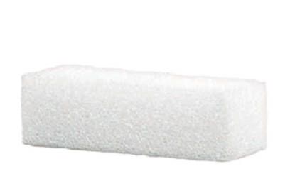 DIY White Styrofoam 5-Inch Block Inserts for CEMETERY Flower VASE for Grave-site Presentation in Remembrance or Home Garden -