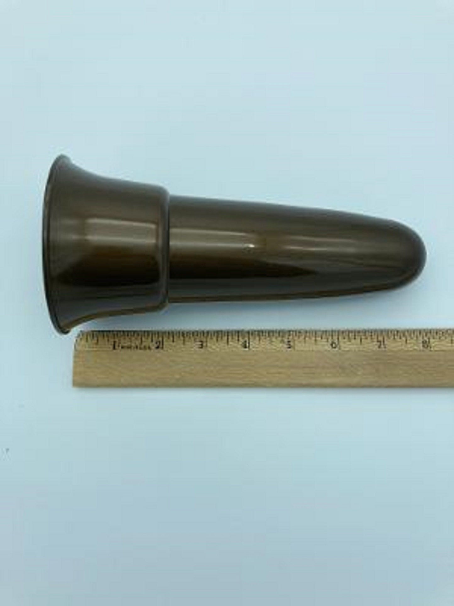 Mausoleum Crypt Injection Molded Brown Plastic Vase (ONLY Replacement; NO Hardware) 8 inch - Royal Duchess