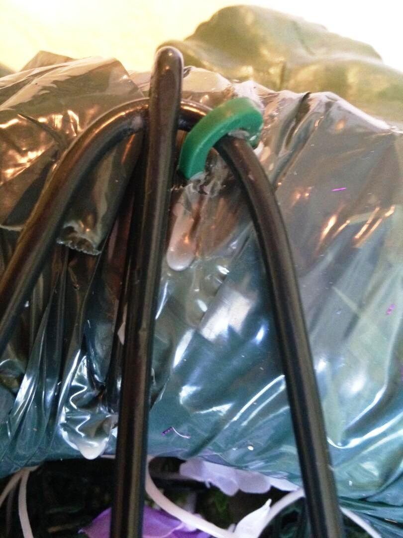 Cemetery WREATH on Easel Mount with PURPLE  Rose & Carnations for grave-site presentation in remembrance of loved ones -